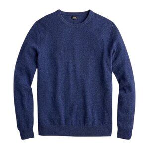 J. Crew Men's Navy Cashmere Crewneck Sweater Size XL 54040
